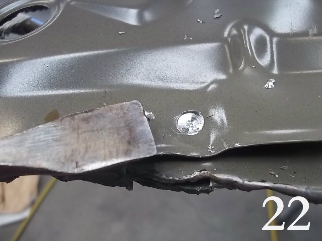 "Basics of Basics" Spot welds, removing weldedon panels. Team Camaro